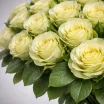 Букет из 51 зелёной розы - Комильфо 3